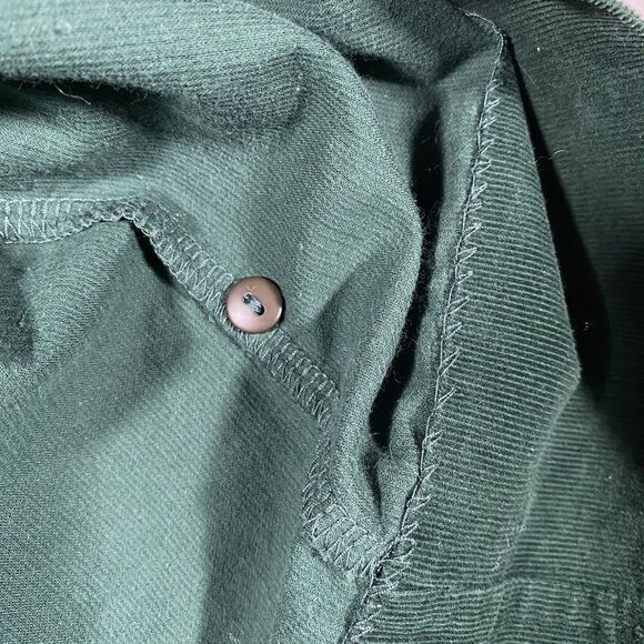 Karla Lacayo Pour Vive Le Fete Girls 18M Christmas Dress Santa Green Corduroy - Picture 6 of 10